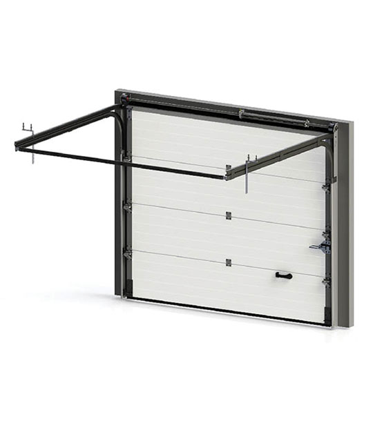 POSE DE PORTES DE GARAGE EN ALUMINIUM